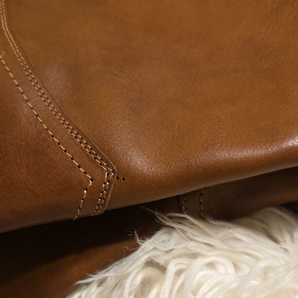 Frye Tan Leather Heeled Boots - Picture 15 of 15